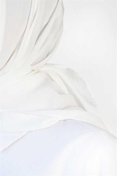 CREPE PLUS PLAIN SCARF