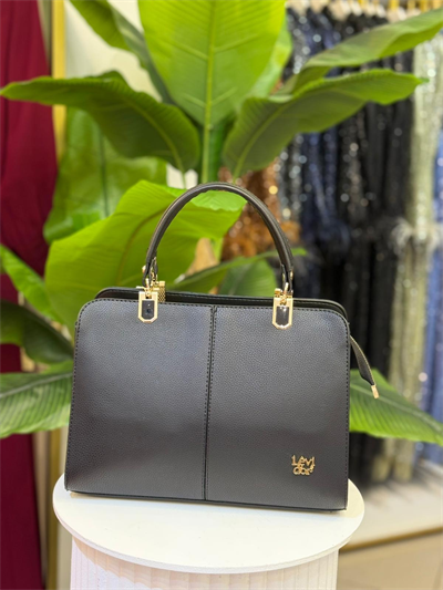 LEVİDOR DİKİŞ ŞERİT DETAYLI EL TUTMA VE ÇAPRAZ ASKILI ÇANTA 931033 SİYAH