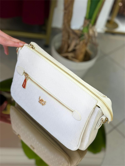 LEVİDOR YAZI BASKILI OMUZ ÇANTASI 930073 GOLD