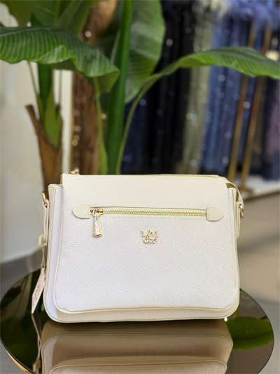 LEVİDOR YAZI BASKILI OMUZ ÇANTASI 930073 GOLD