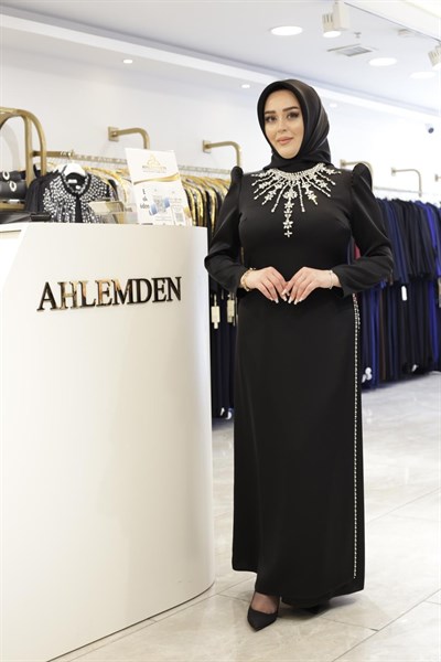 ÖN DETAY ELBİSE 5901 KOD