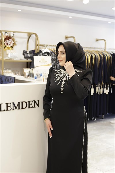 ÖN DETAY ELBİSE 5901 KOD
