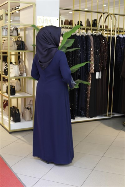 ÖZGE TAŞLI ELBİSE 8900 KOD