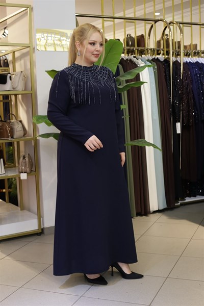 SALKIM TAŞLI ELBİSE 3395 KOD