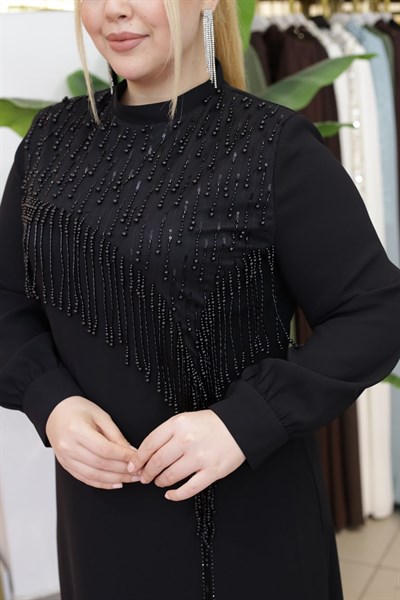 3529 CODE CLUSTER STONE DRESS