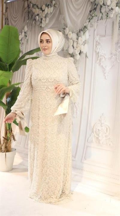 STR2566 CODE SHIMMERING EVENING DRESS