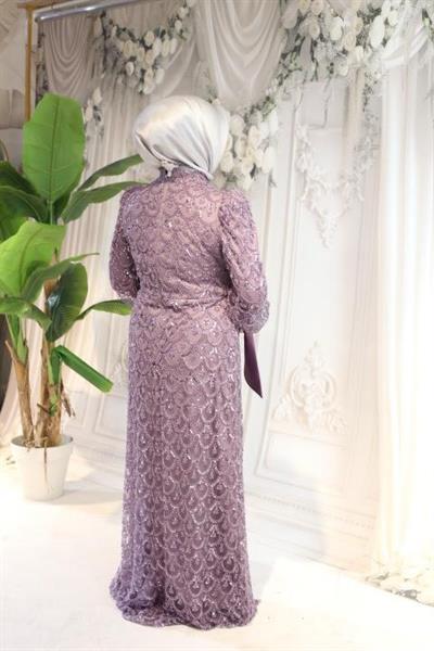 فستان سهرة لامع من كود str2566