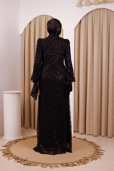 فستان سهرة لامع من كود str2566