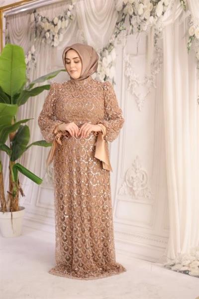 ВЕЧЕРНЕЕ ПЛАТЬЕ С БЛЕСТКАМИ STR2566 CODE