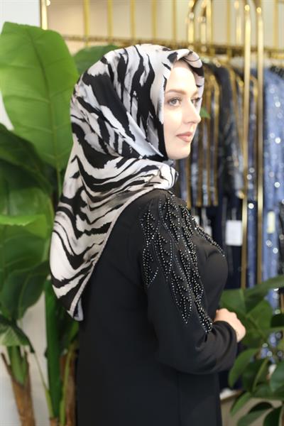 وشاح من الحرير الخالص ماركة شورى