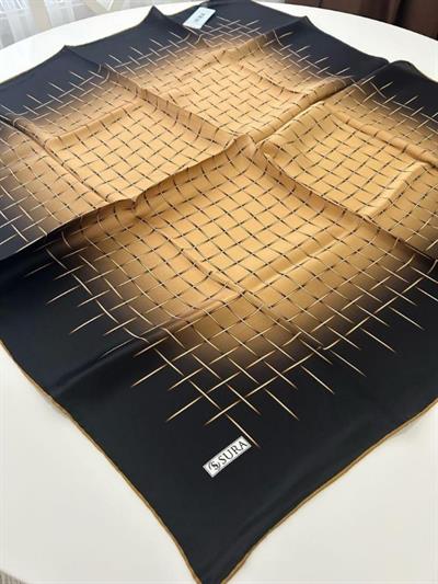 SHURA BRAND PURE SILK SCARF