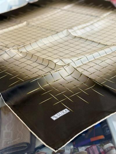 ŞURA MARKA SAF İPEK EŞARP STD