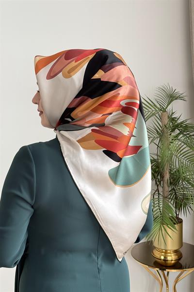 SHURA BRAND PURE SILK SCARF