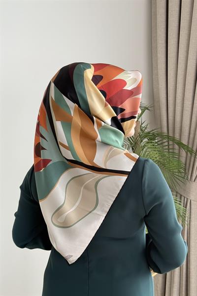 SHURA BRAND PURE SILK SCARF