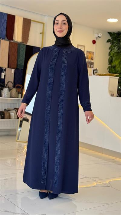 TASV5121 CODE PEARL EMBROIDERED DRESS