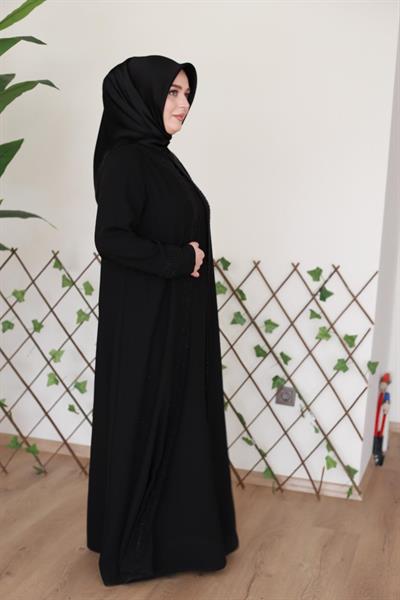 TASV5121 CODE PEARL EMBROIDERED DRESS