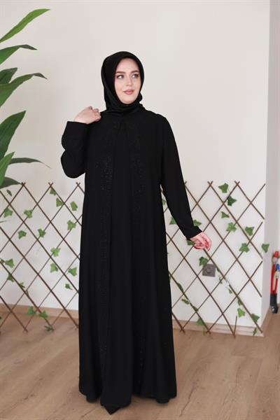 TASV5121 CODE PEARL EMBROIDERED DRESS