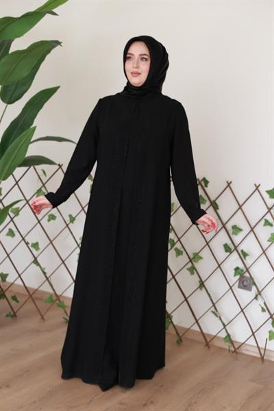 TASV5121 CODE PEARL EMBROIDERED DRESS