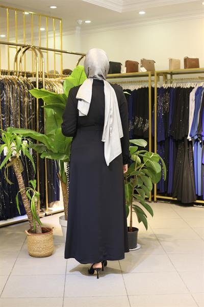 ZRNY5020 CODE FLUFFY ROSE ABAYA