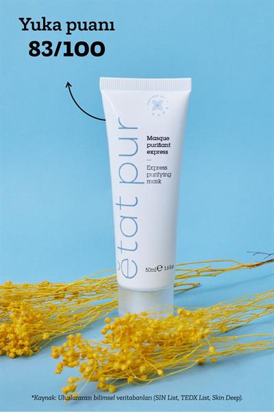 Karma & Yağlı Ciltler için Sebum Dengeleyici Arındırıcı Yüz Maskesi 50 ml