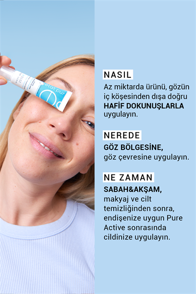 Eye Contour Care Hassas Göz Çevresi Kırışıklık Karşıtı Bakım Kremi 15 ml
