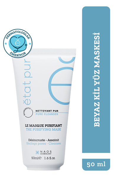 Karma & Yağlı Ciltler için Sebum Dengeleyici Arındırıcı Yüz Maskesi 50 ml
