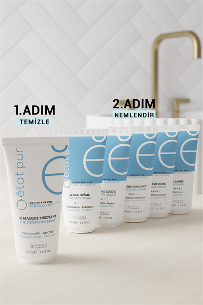 Karma & Yağlı Ciltler için Sebum Dengeleyici Arındırıcı Yüz Maskesi 50 ml