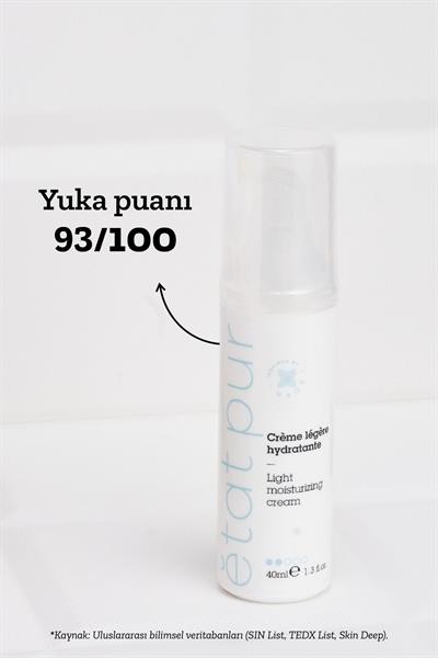 Light Moisturizing Hafif Dokulu Sebum Dengeleyici Nemlendirici Yüz Kremi 50 ml