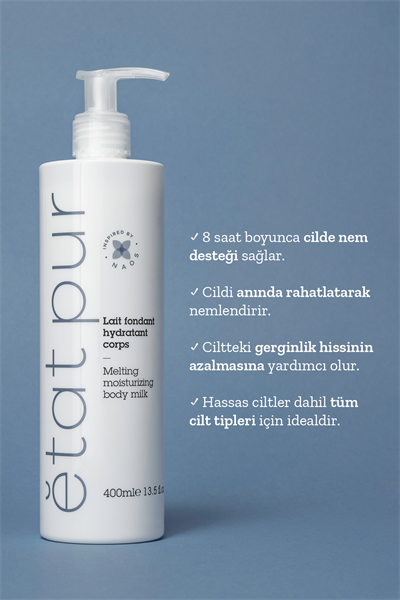 Moisturizing Body Milk Rahatlatıcı Nemlendirici Vücut Sütü 400 ml