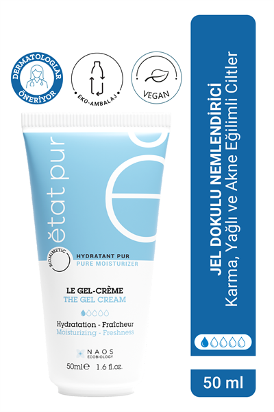 Gel-Cream Karma Ciltler İçin Jel Nemlendirici 50 ml