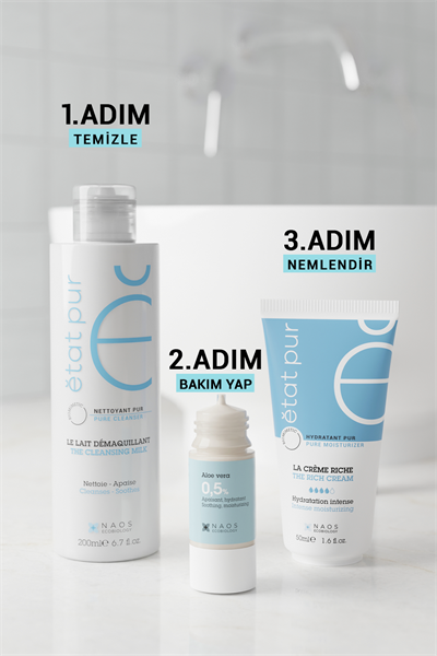 Pure Active Aloe Vera Nemlendirici ve Yatıştırıcı Saf Konsantre Bakım Serumu 15 ml