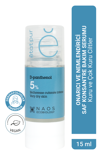 Pure Active D-Panthenol Nemlendirici ve Bariyer Onarıcı Saf Konsantre Bakım Serumu 15 ml