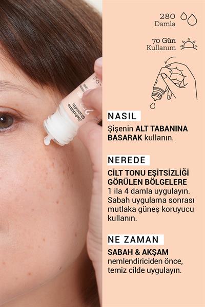 Pure Active Glabridine Leke Karşıtı Aydınlatıcı Saf Konsantre Bakım Serumu 15 ml