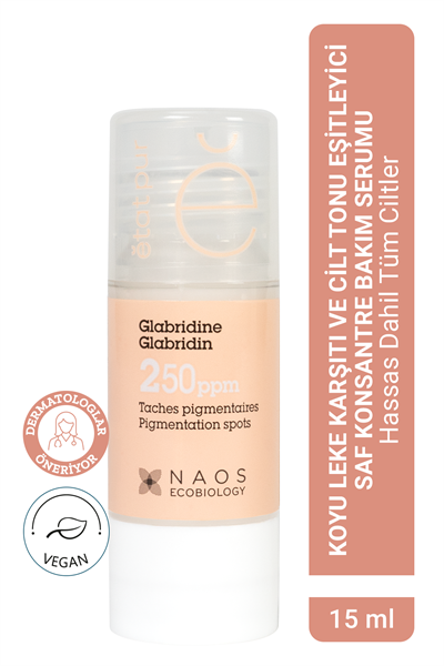 Pure Active Glabridine Leke Karşıtı Aydınlatıcı Saf Konsantre Bakım Serumu 15 ml