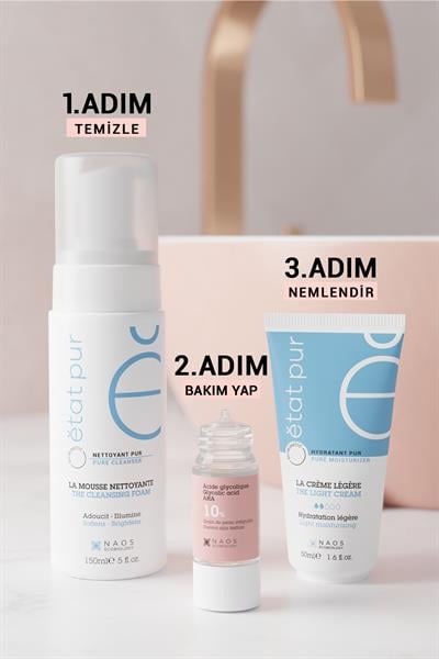 Pure Active Glikolik Asit %10 Gözenek Sıkılaştırıcı Saf Konsantre Bakım Serumu 15 ml