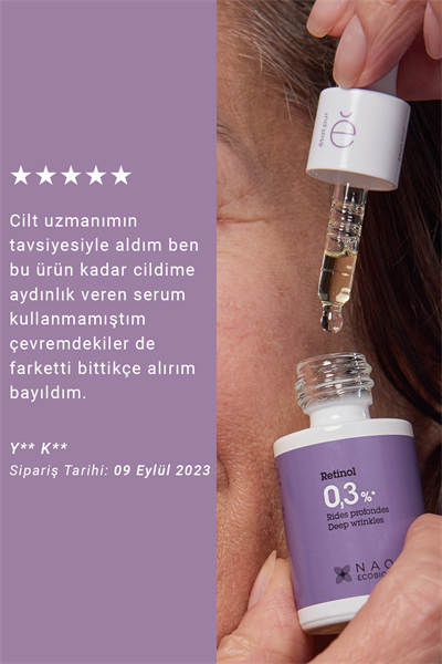 Pure Active Retinol %0.3 Kırışıklık Karşıtı Saf Konsantre Bakım Serumu 15 ml
