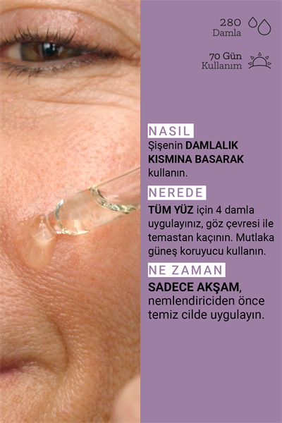 Pure Active Retinol %0.3 Kırışıklık Karşıtı Saf Konsantre Bakım Serumu 15 ml