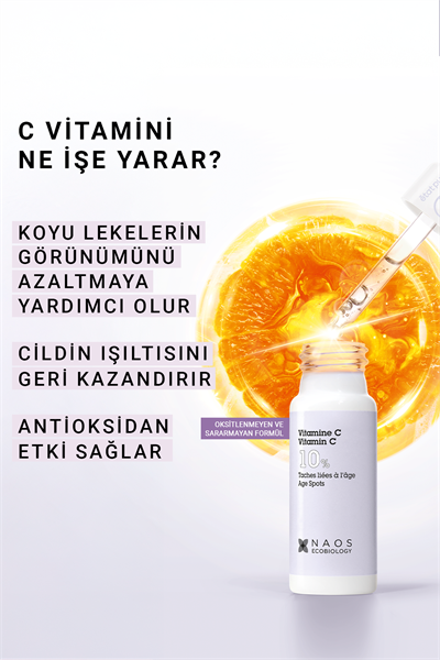 Pure Active Saf Vitamin C %10 Leke Karşıtı Saf Konsantre Bakım Serumu 15 ml
