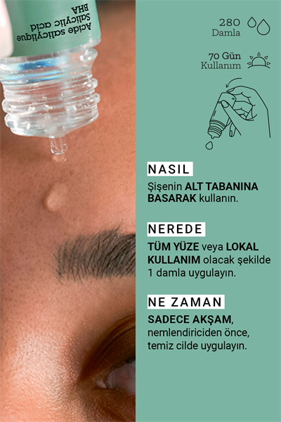 Pure Active Salisilik Asit %2 Akne Karşıtı Saf Konsantre Bakım Serumu 15 ml