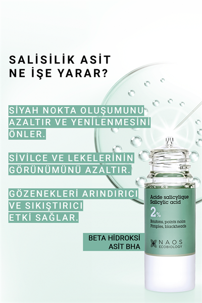Pure Active Salisilik Asit %2 Akne Karşıtı Saf Konsantre Bakım Serumu 15 ml