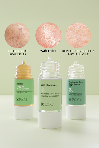 Pure Active Çinko Glukonat Sebum Dengeleyici Saf Konsantre Bakım Serumu 15 ml