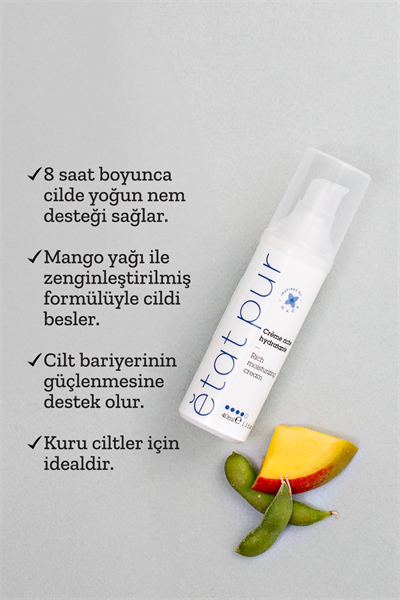 Rich Moisturizing Kuru Ciltler İçin Yoğun Nemlendirici Yüz Kremi 50 ml