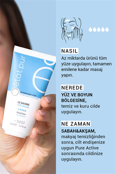 The Balm Moisturizing Çok Kuru Ciltler İçin Yoğun Nemlendirici Balm 50 ml