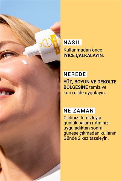 UV Drops %100 Mineral Filtreli Güneş Kremi SPF30