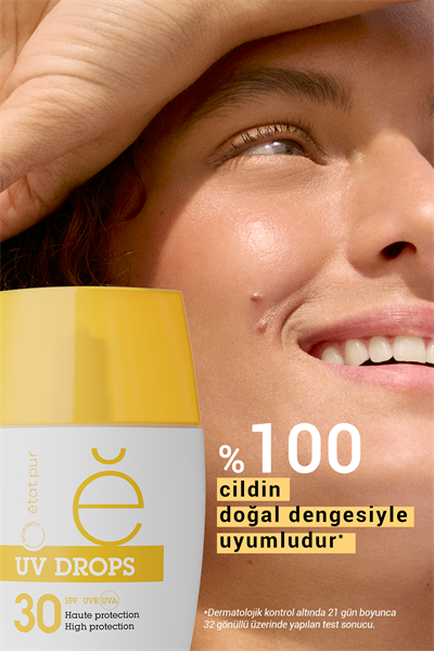 UV Drops %100 Mineral Filtreli Güneş Kremi SPF30