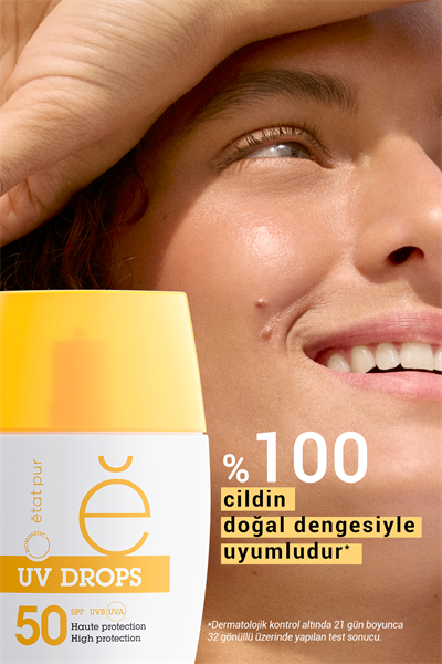 UV Drops %100 Mineral Filtreli Güneş Kremi SPF50