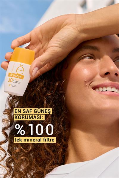 UV Drops %100 Mineral Filtreli Güneş Kremi SPF30