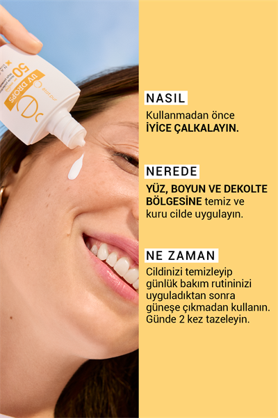 UV Drops %100 Mineral Filtreli Güneş Kremi SPF50