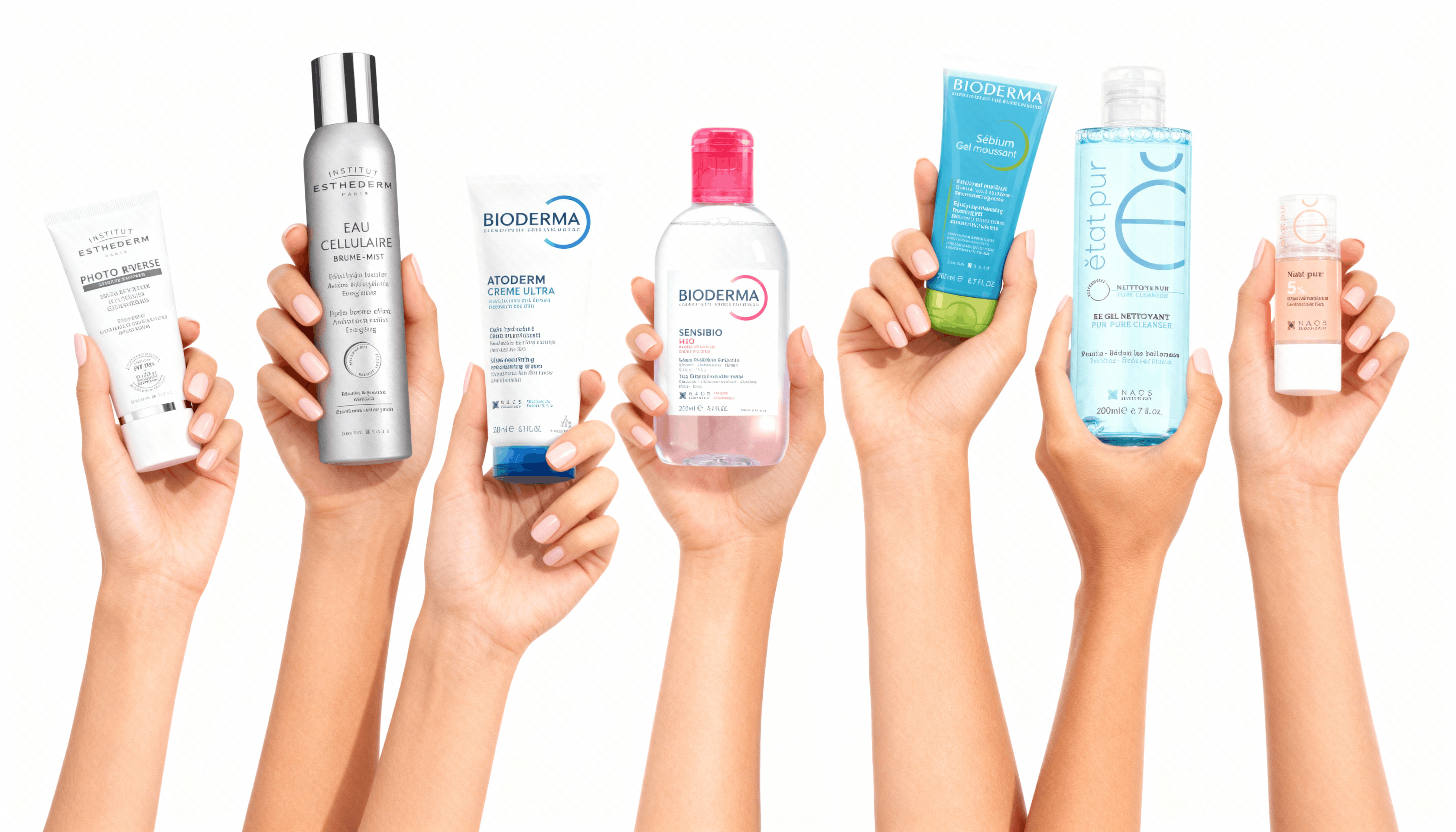 NAOS ürünleri — Bioderma, Esthederm, Etat Pur