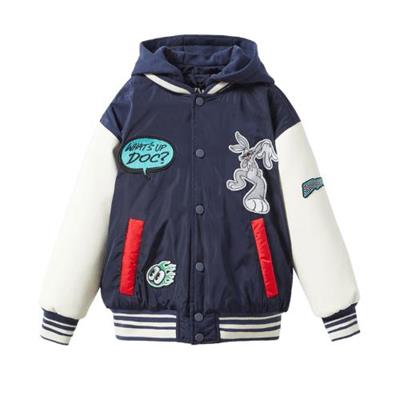 Bugs Bunny Kapüşonlu Kolej Ceket